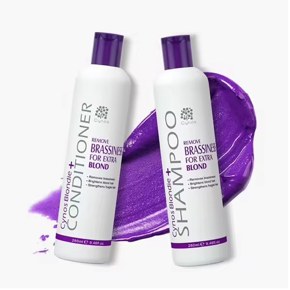Cynos Purple Shampoo and Conditioner
