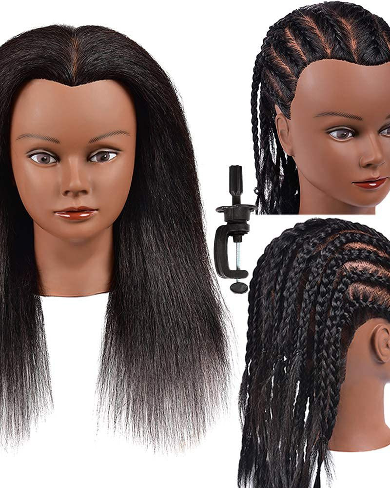 Dummy With Human Hair – Brown