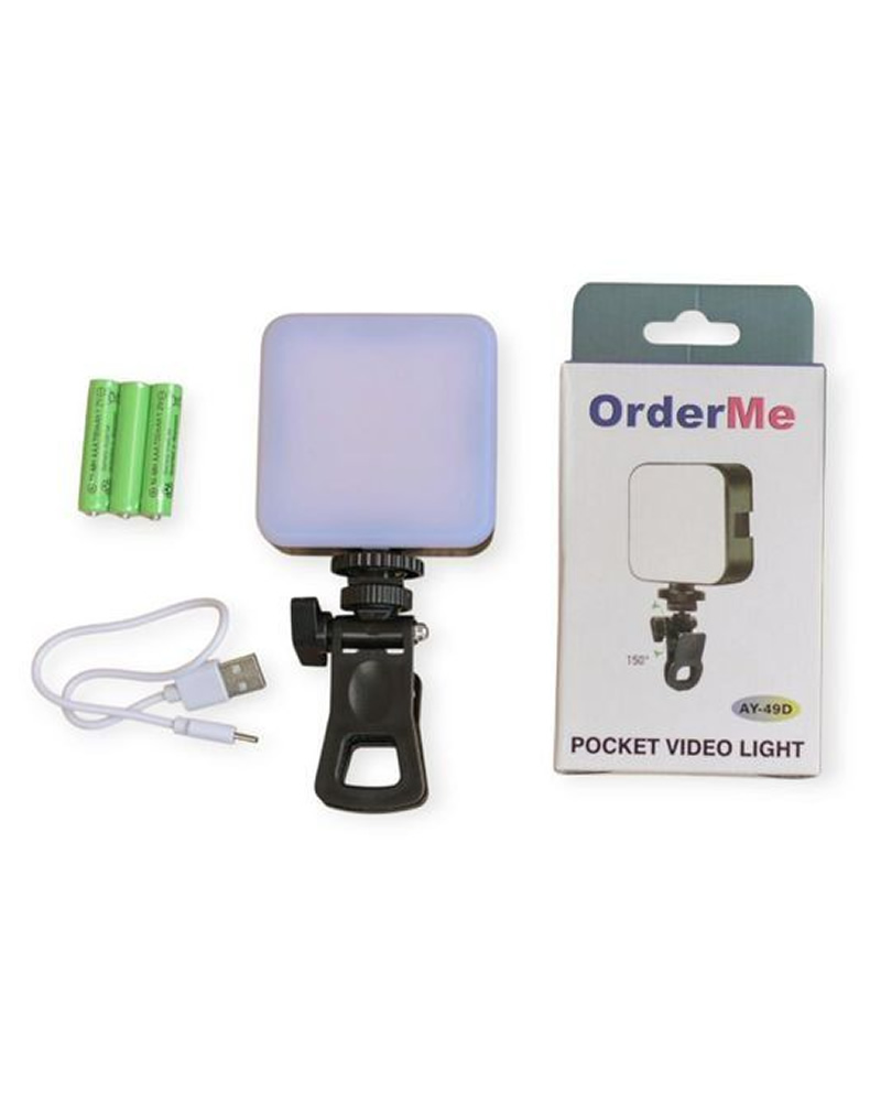 OrderMe Pocket Video Light