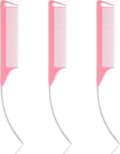 C- curved Rat Tail Comb